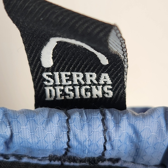 SIERRA DESIGNS Down Bootie Women's Medium Blue Slipper Comfort Shoe - Picture 8 of 10